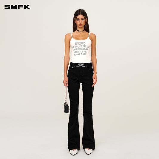 FUTURE MIRAGE Sports Strap Top (Beverly Hills Edition) Alpine White