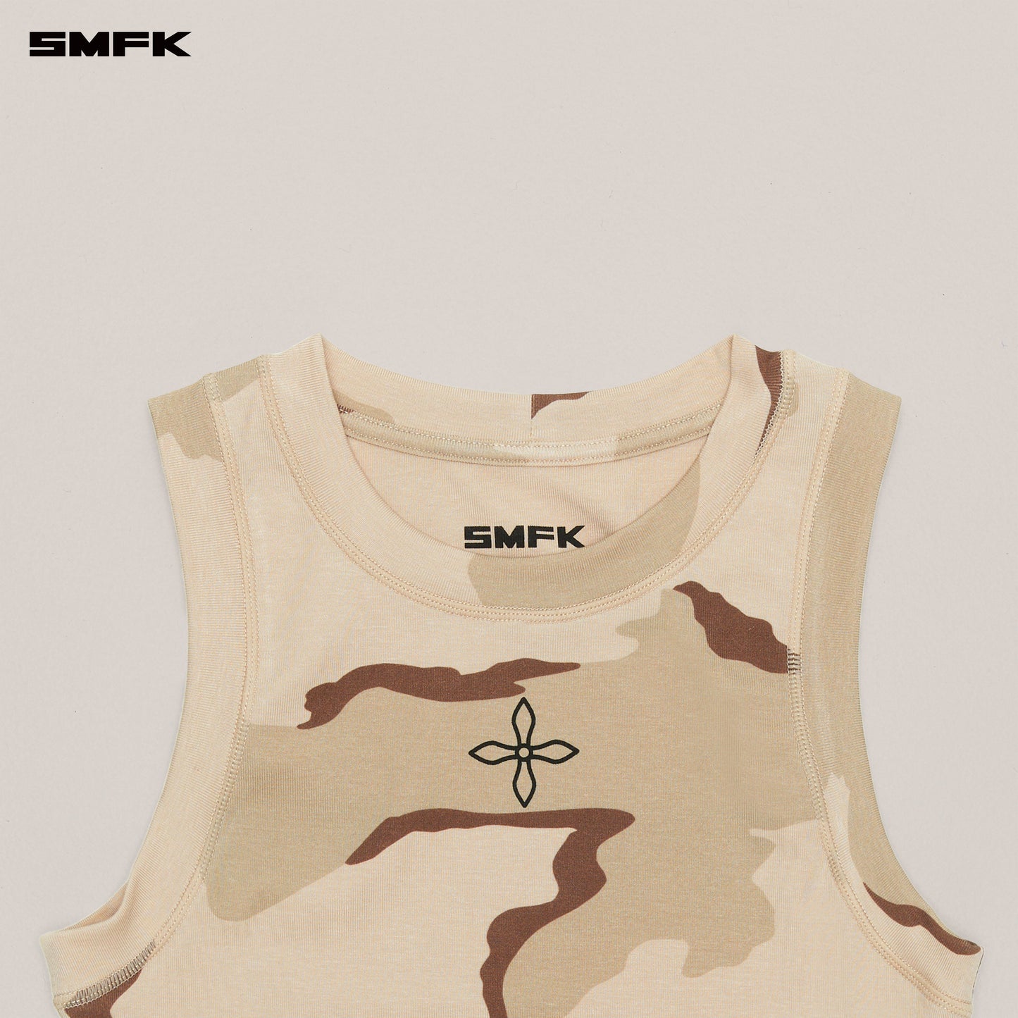 COMPASS BEVERLY Body Tank Desert Storm Camo
