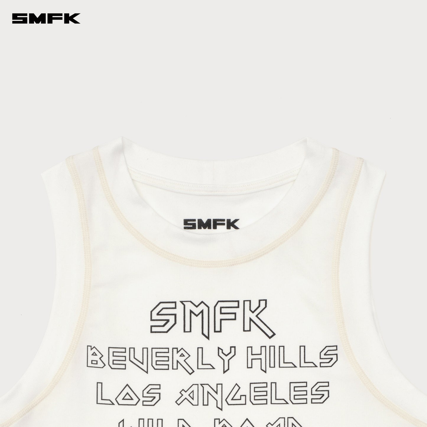 BEVERLY Sports Tank Top Alpine White