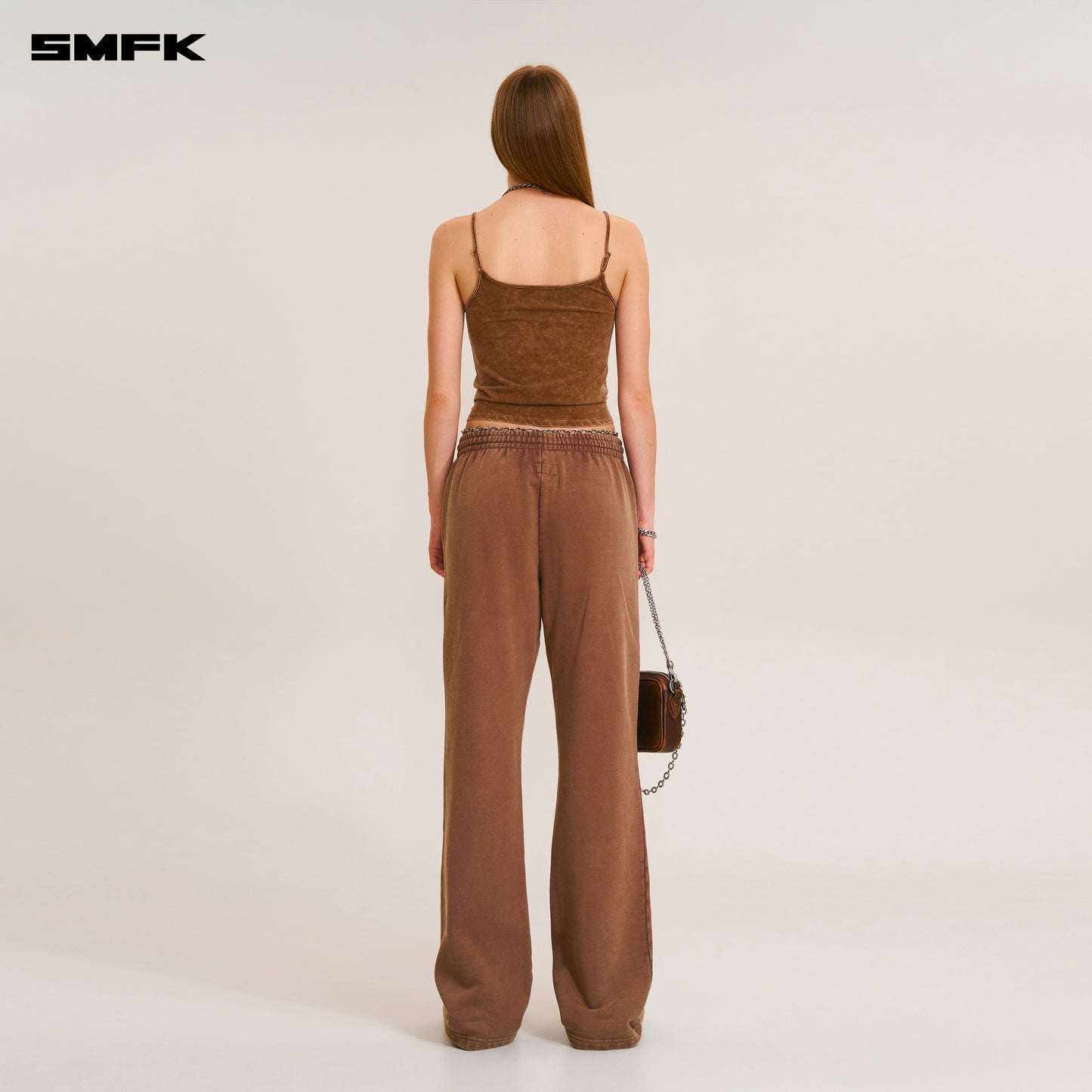 VINTAGE STORM FADE CAMISOLE/FADE DYE Vanish Brown
