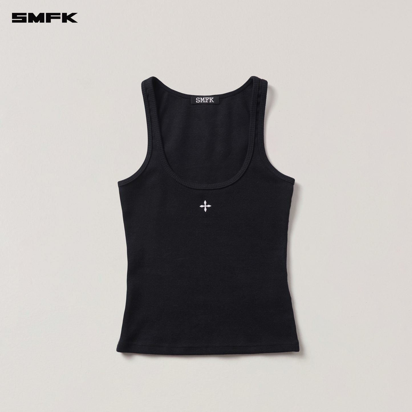 VINTAGE STORM FADE RIDER TANK Wilderness Black