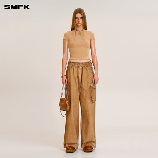 VINTAGE STORM FADE BODY TEE Sandy Khaki