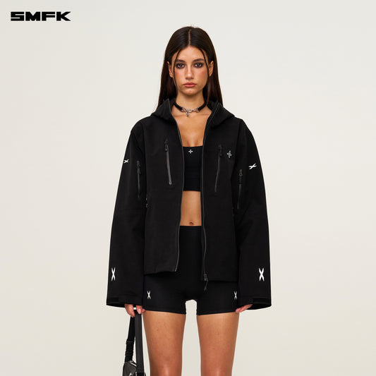 FUTURE STORM Outdoor Wind-proof Functional Jacket Wilderness Black