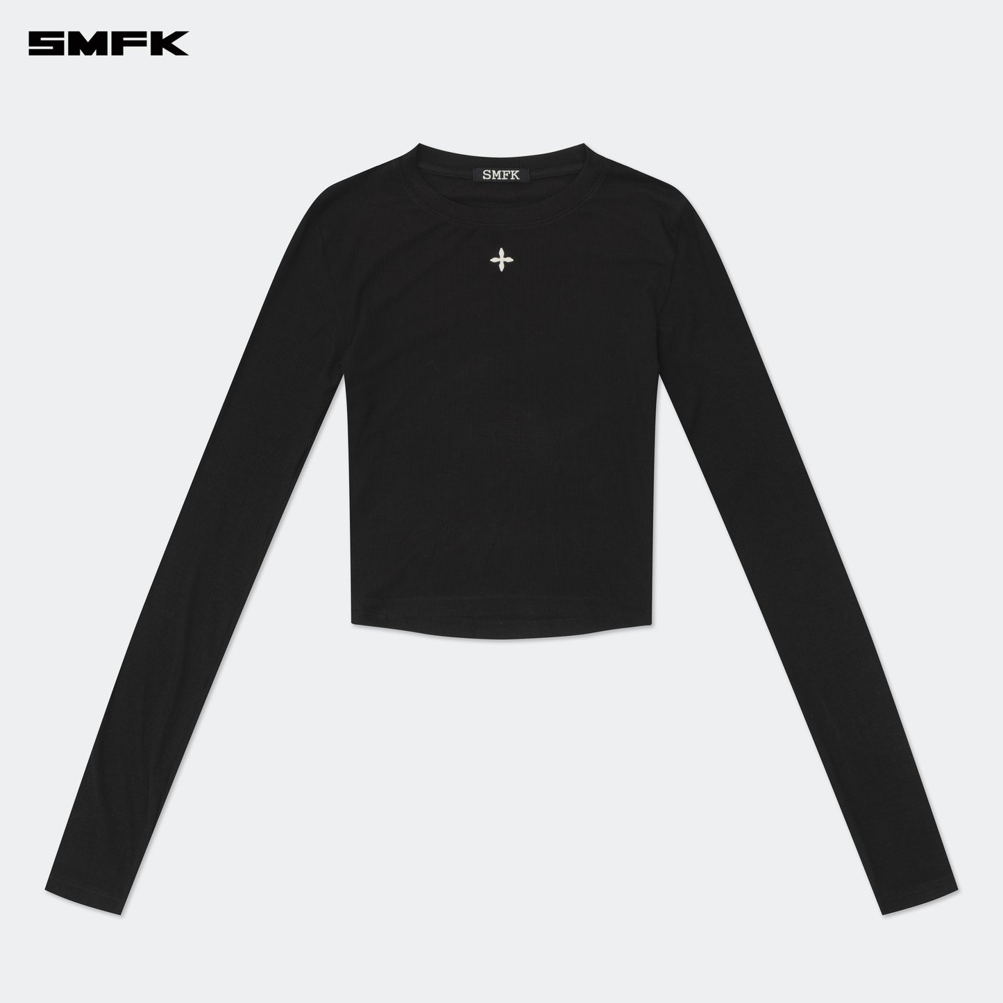 COMPASS HUG Tight Sports Top Wilderness Black