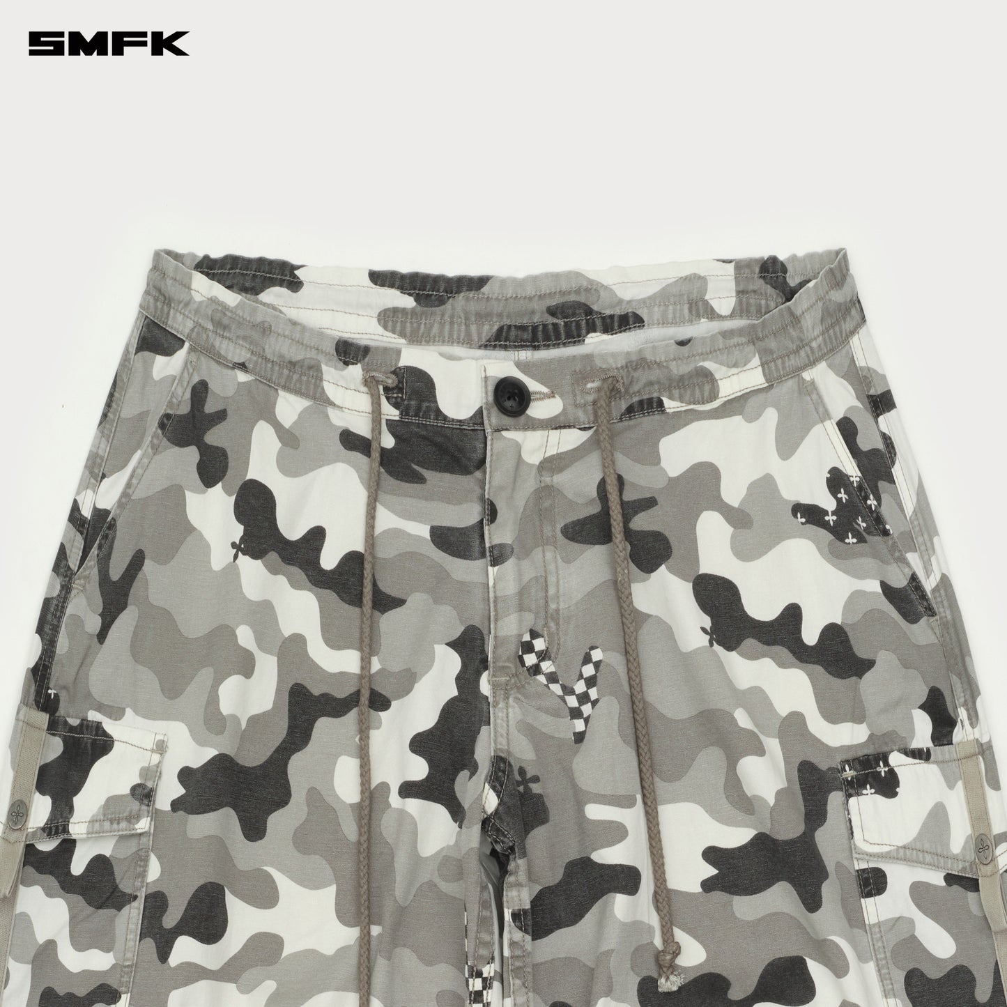 COMPASS Snow Camouflage Hunting Parachute Pants Arctic Camo