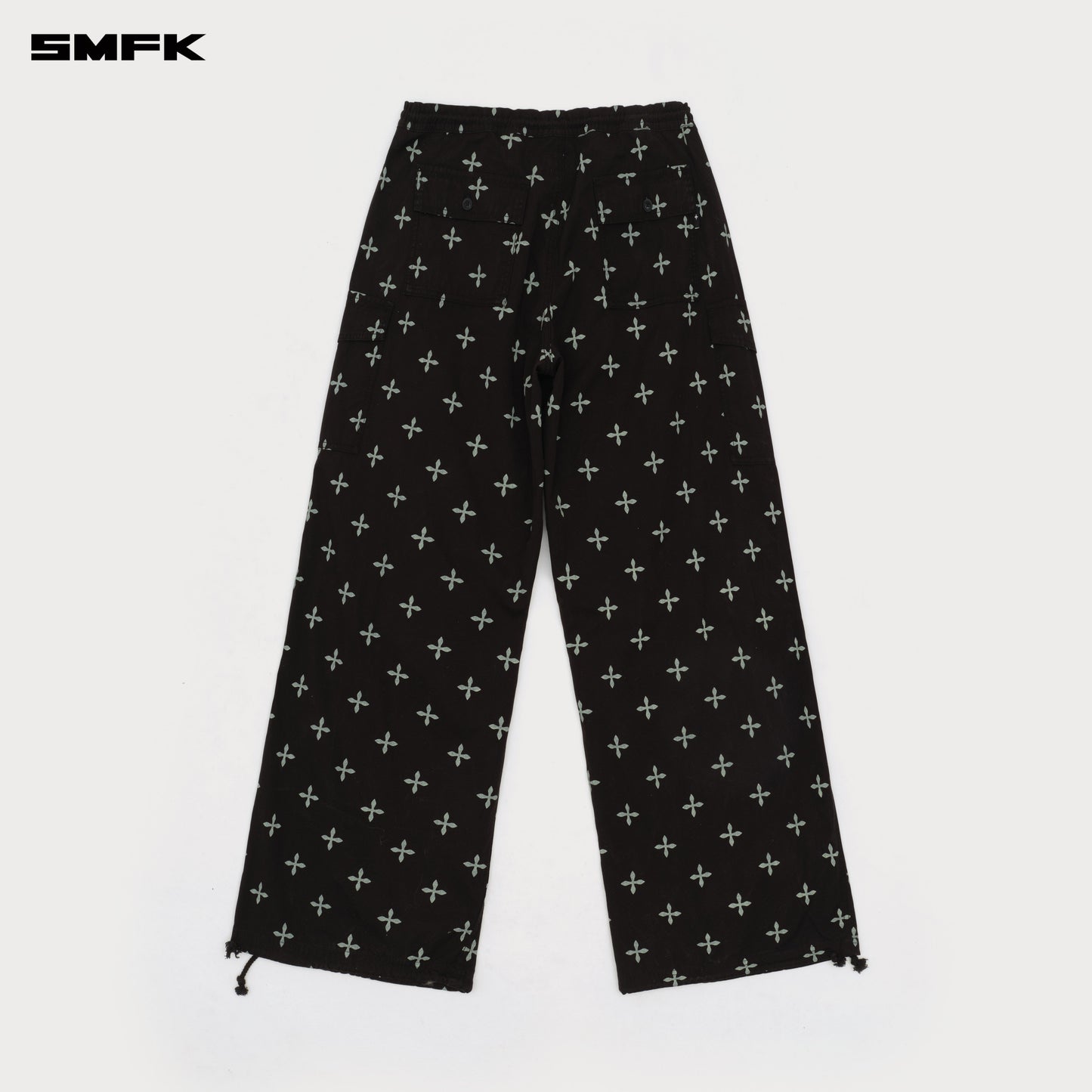 COMPASS Black Garden Hunting Parachute Pants Midnight Garden
