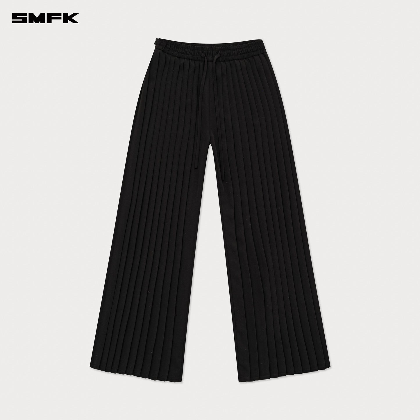 WILD WORLD Pleated Trousers Wilderness Black