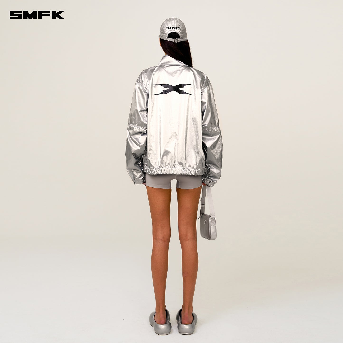 FUTURE X One-piece Body-shaping Shorts Ash Gray