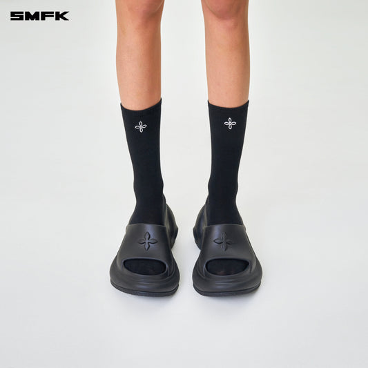 COMPASS HUG Sports Short Socks (2 Pairs) Wilderness Black