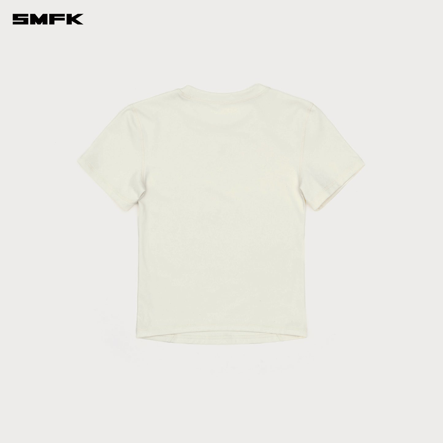COMPASS WAVE Body-shaping Skin Tee Alpine White