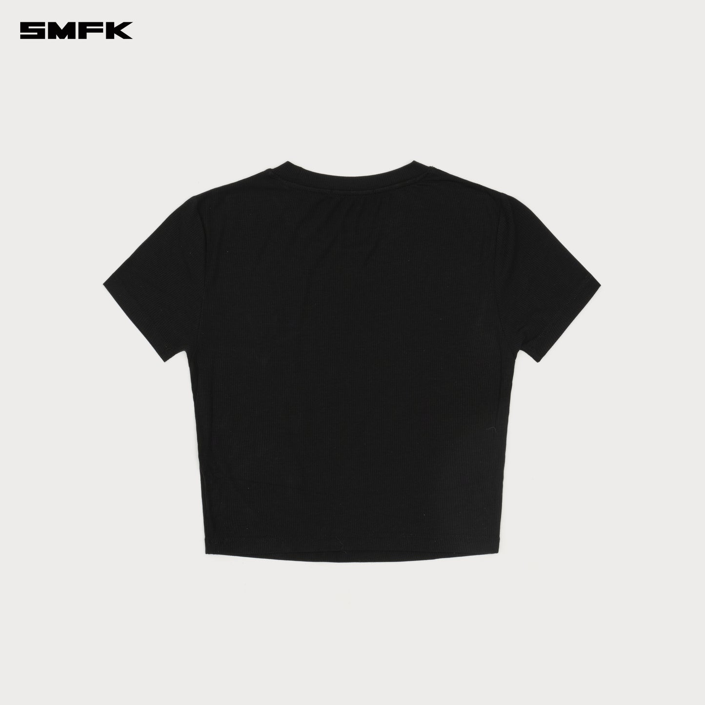 COMPASS HUG Tight Sports Tee Wilderness Black