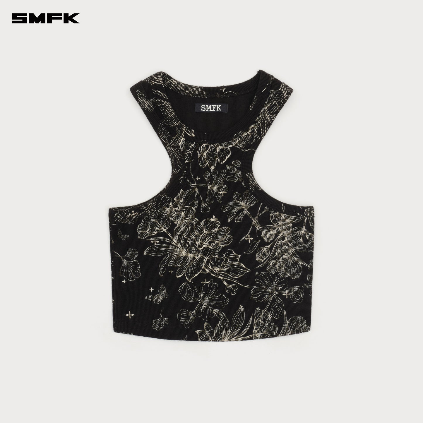 COMPASS Black Jade Garden Training Vest Obsidian Magnolia Totem
