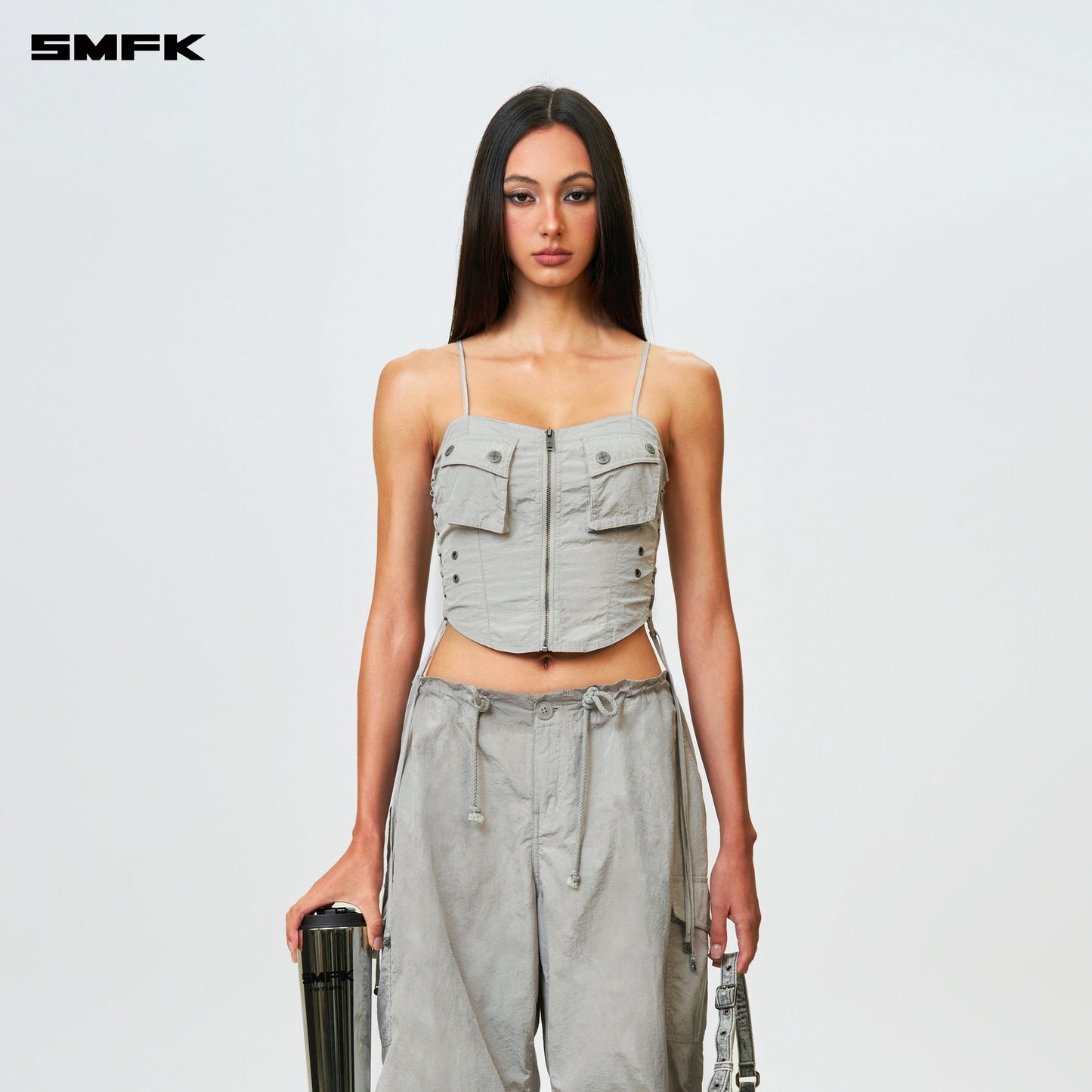 FUTURE Storm Utility Tank Top Stardust Silver
