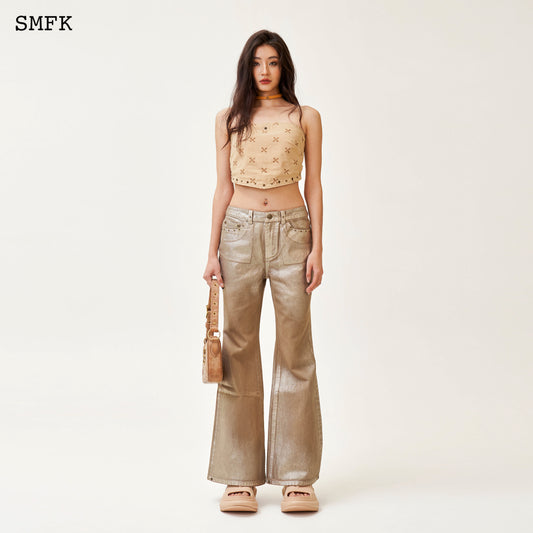 Ancient Myth Temple Garden Bandeau Tube Top Classic Nude