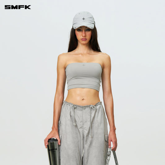 COMPASS HUG Skin Tube Top Ash Gray