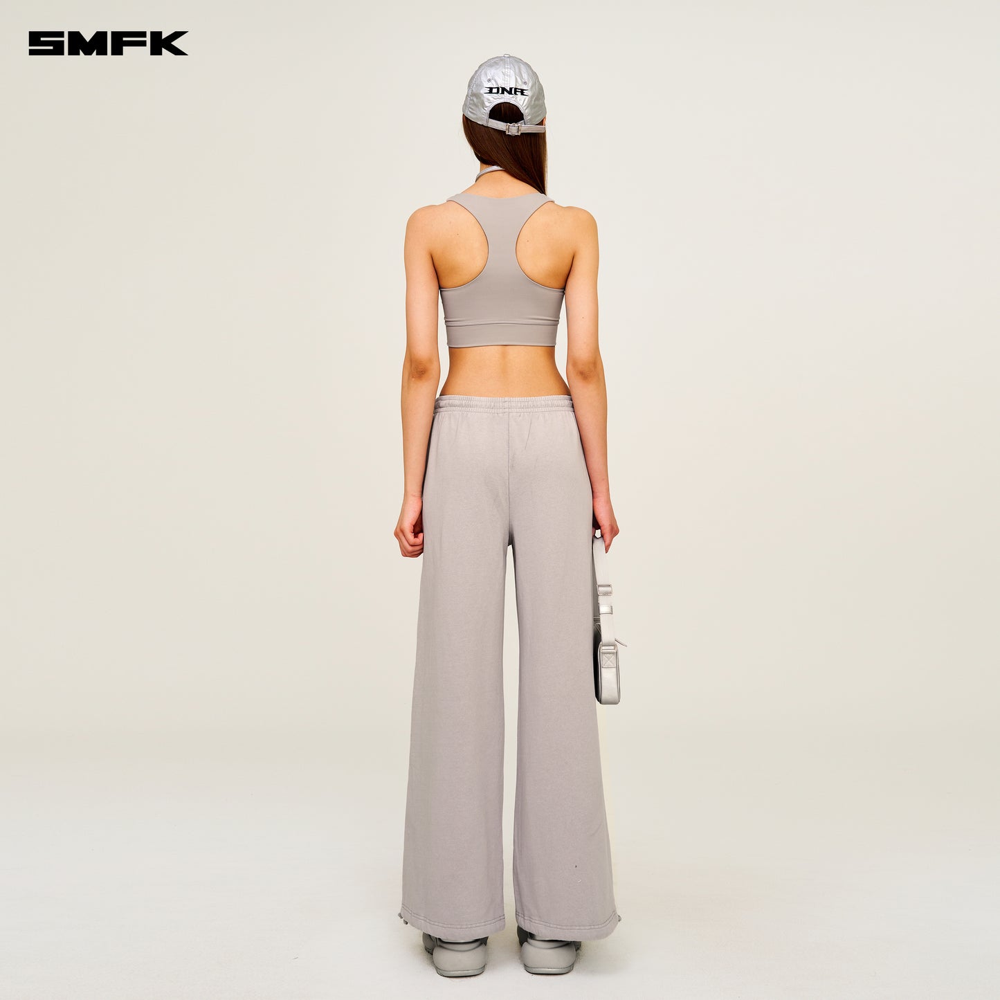 FUTURE WAVE One-piece Classic Body-shaping Vest Ash Gray